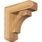 Ekena Millwork Westlake Craftsman Rough Sawn Bracket w/ Offset Brace, Western Red Cedar, 6"W x 18"D x 18"H BKT0604X18X18WTL04RWR - alternate 1